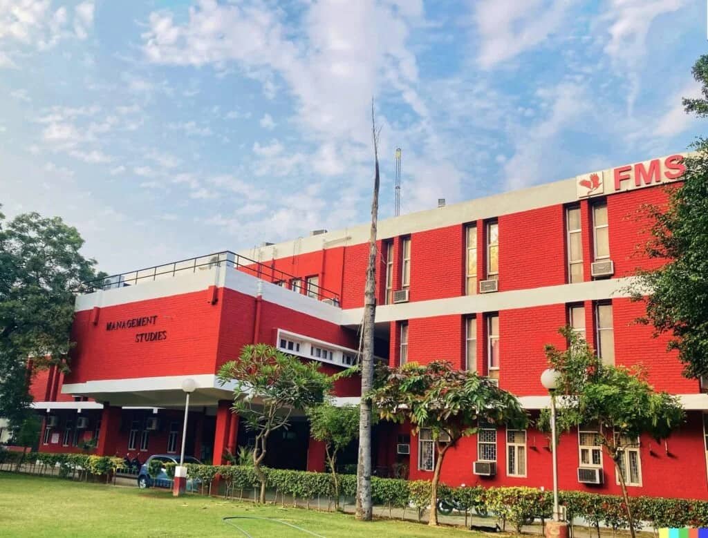 MBA colleges in india FMS Delhi